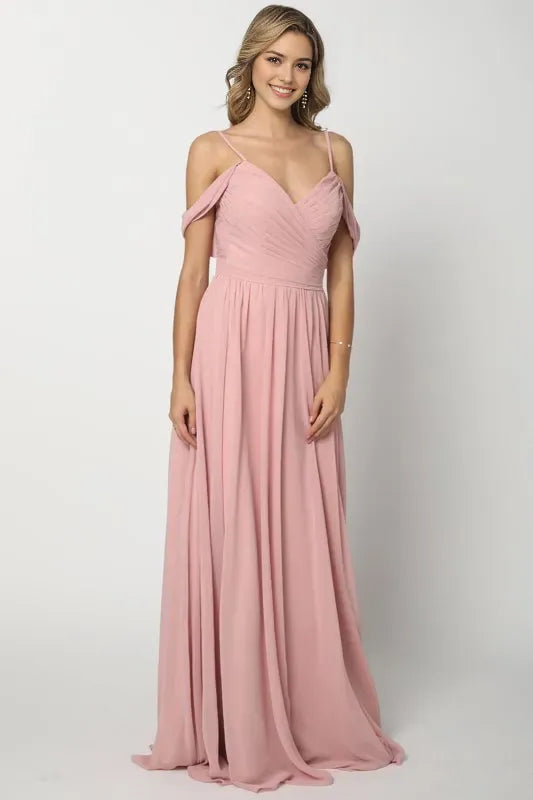 Elegant A-line sweetheart Off the shoulder Back Zip Floor length prom dress for women hot sale