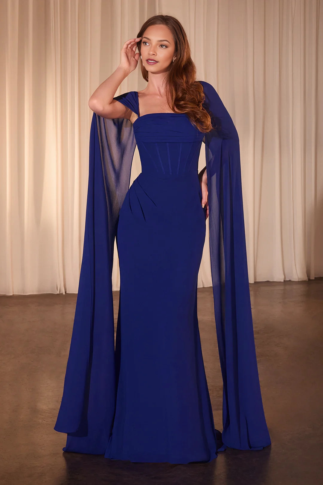 Square collar tight corset mermaid dress