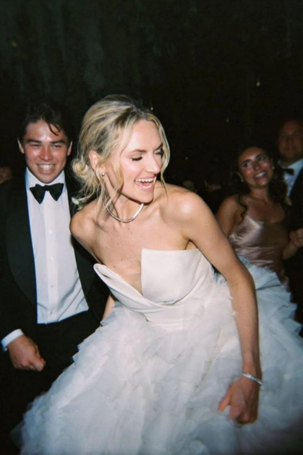 Stylish A Line Sweetheart White Tulle Long Wedding Dress with Ruffles