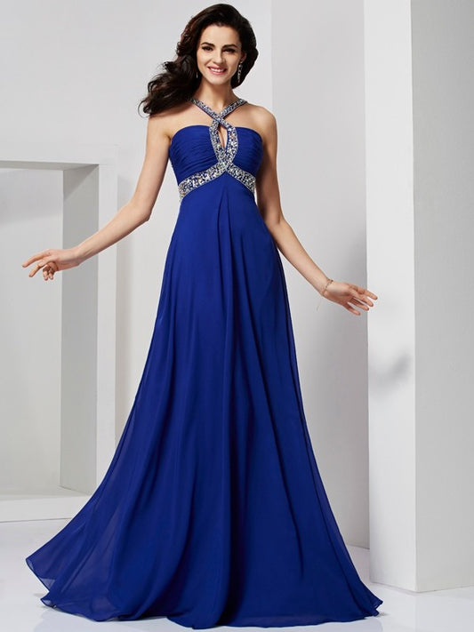 A-line camisole sleeveless dress