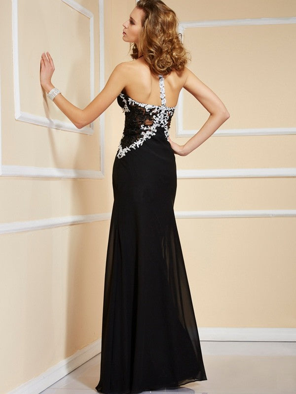 Thin shoulder strap hanging neck sleeveless mermaid tight dress