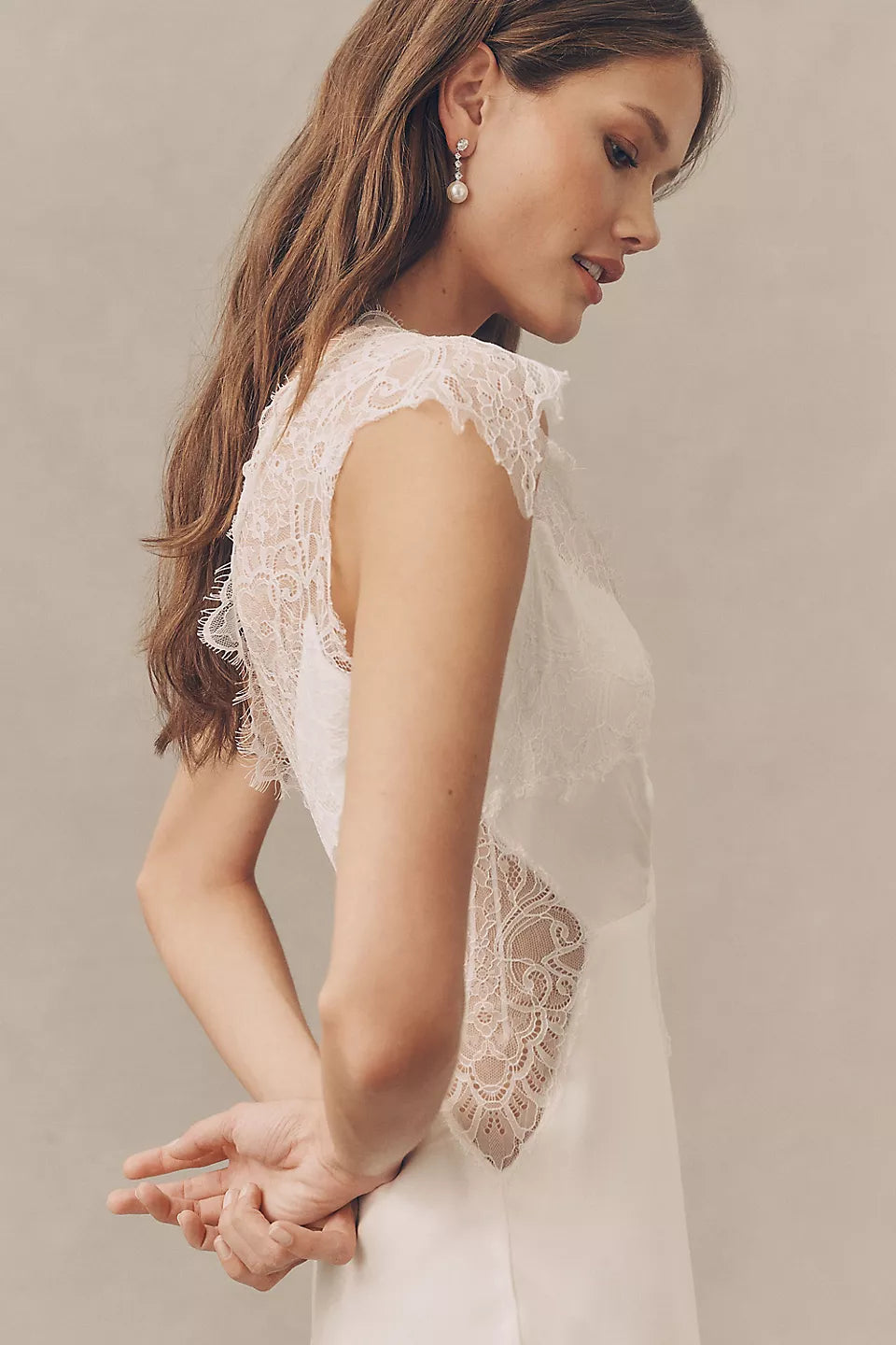 Lace V-Back Satin Mini Evening Dresses with Asymmetric Strap