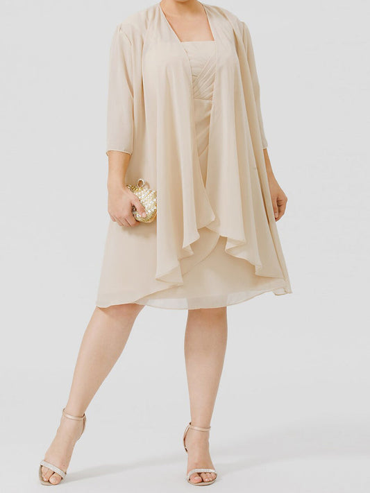 A-line bride mother princess dress with jacket