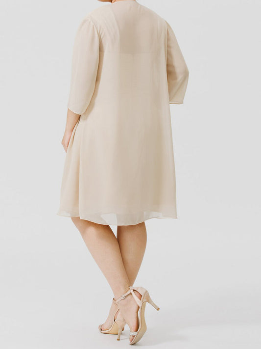 A-line bride mother princess dress with jacket