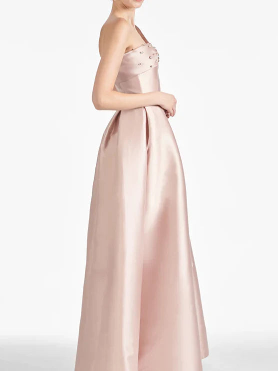 Princess One Shoulder Floor-Length Mother of the Bride Dresses