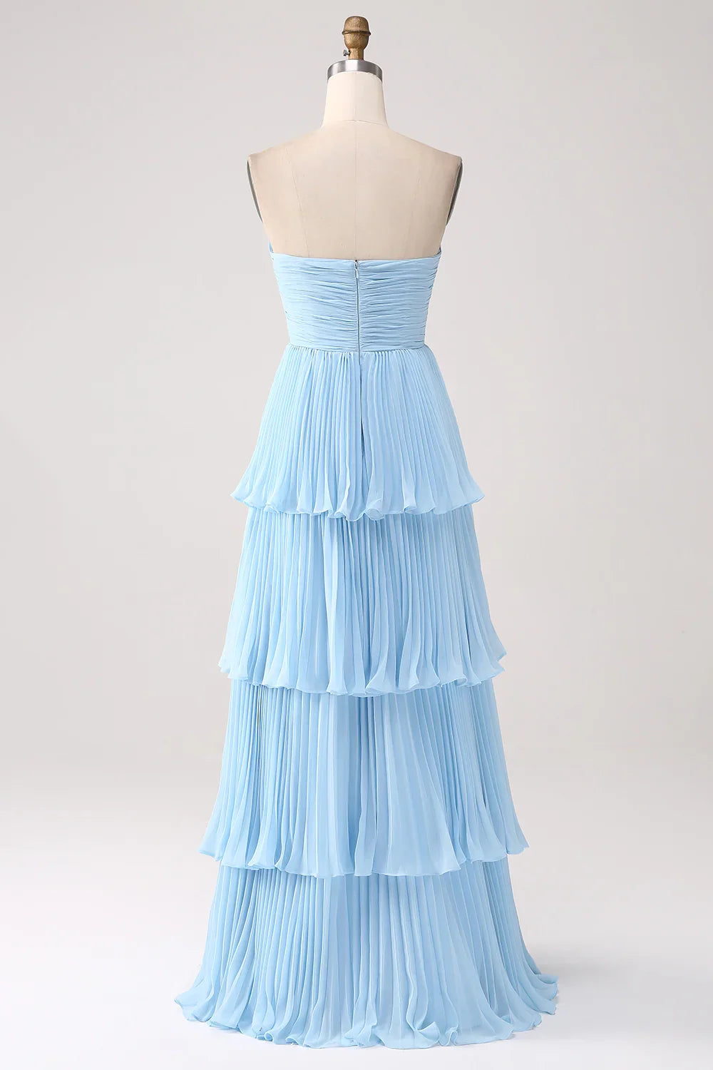 OKBBN's charming A-line sweetheart layering and chiffon Bridesmaid Dresses