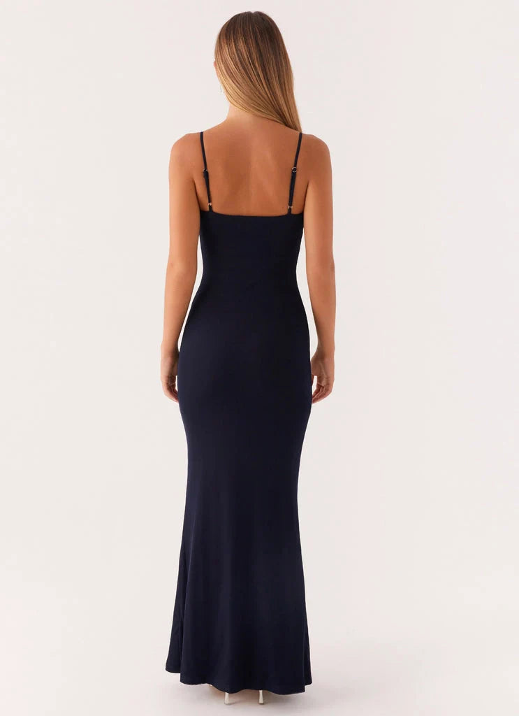 OKBBN's charming and elegant lightweight mesh fabric princess neckline exquisite and elegant Prom Dresses