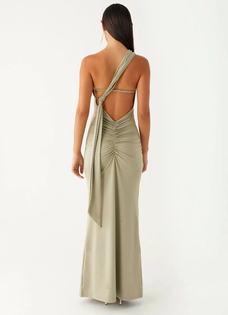 OKBBN's charming front opening heart-shaped neckline is the center of attention, Prom Dresses