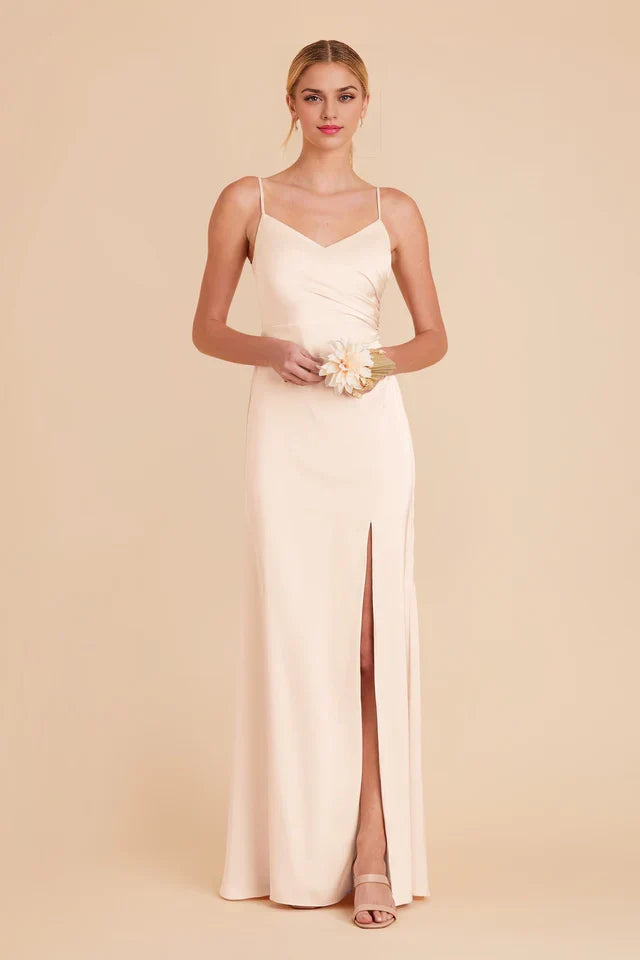 OKBBN's charming fully lined mermaid dress features overlapping slit Prom Dresses