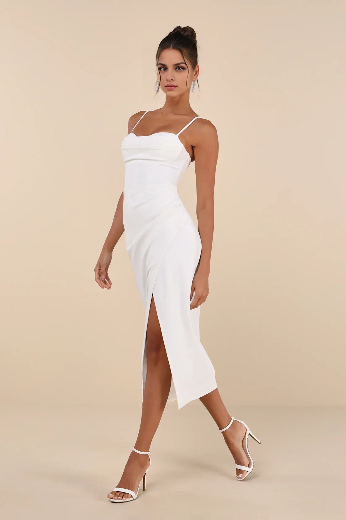 OKBBN's eye-catching slim fitting tulip mid length Homecoming Dresses