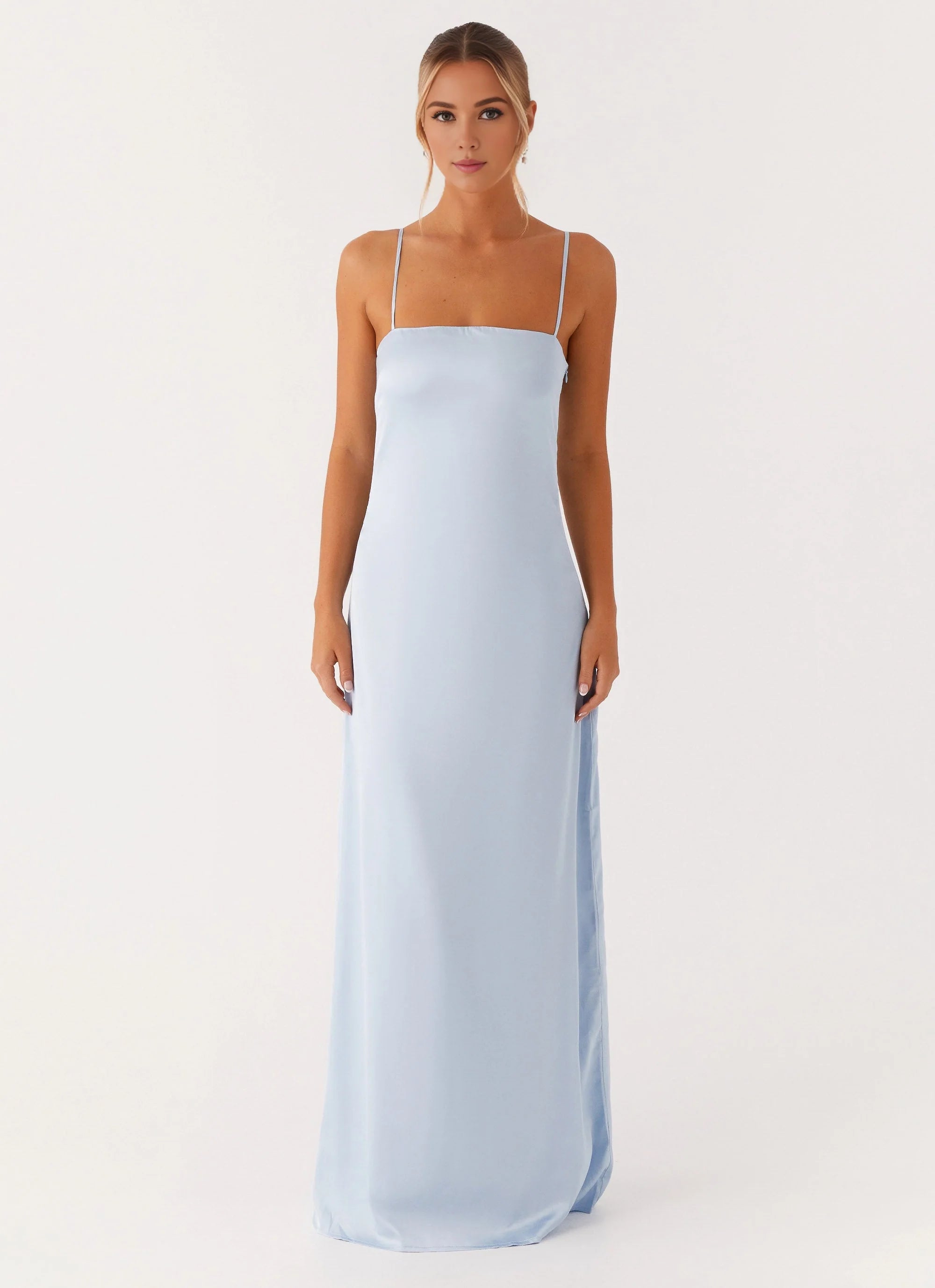 OKBBN's simple and exquisite straight neckline, thin shoulder straps, fully lined, and hanging feeling are full of Prom Dresses