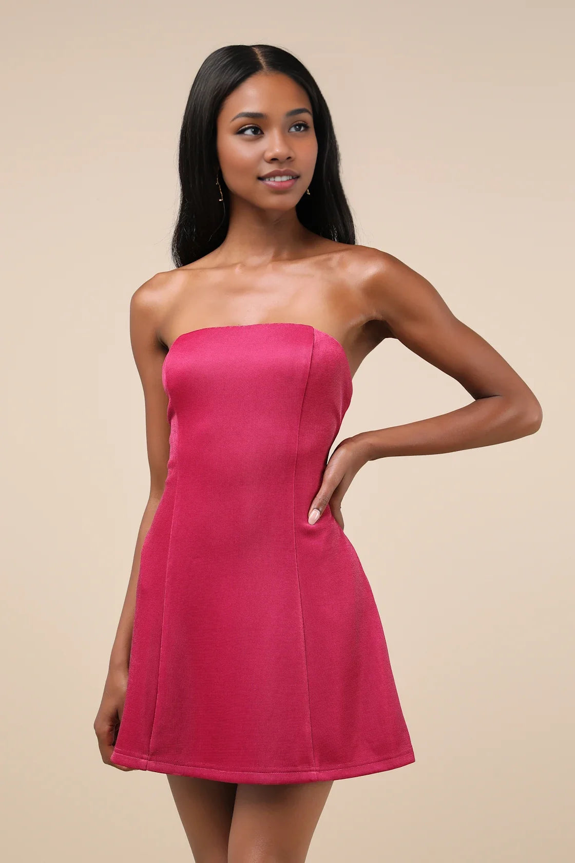 OKBBN's stunning shiny short pocket mini Homecoming Dresses