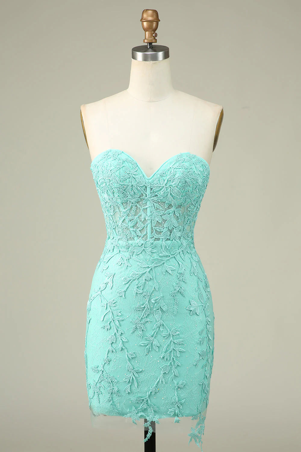 Sleeveless heart-shaped corset short back to school dress with decals
