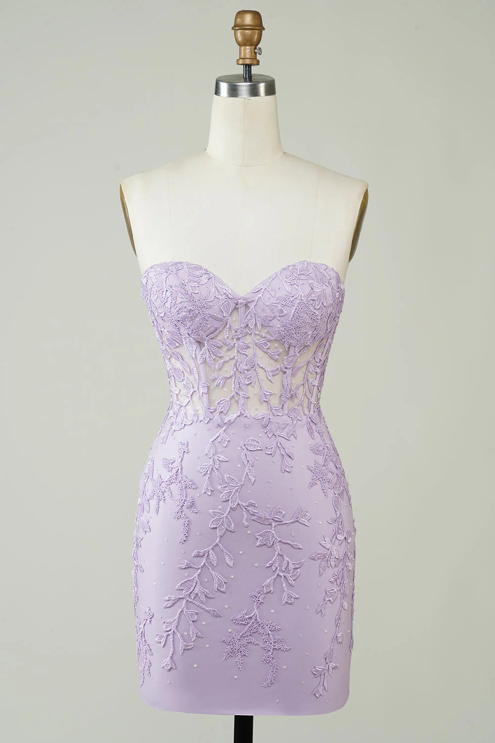 Sleeveless heart-shaped corset short back to school dress with decals