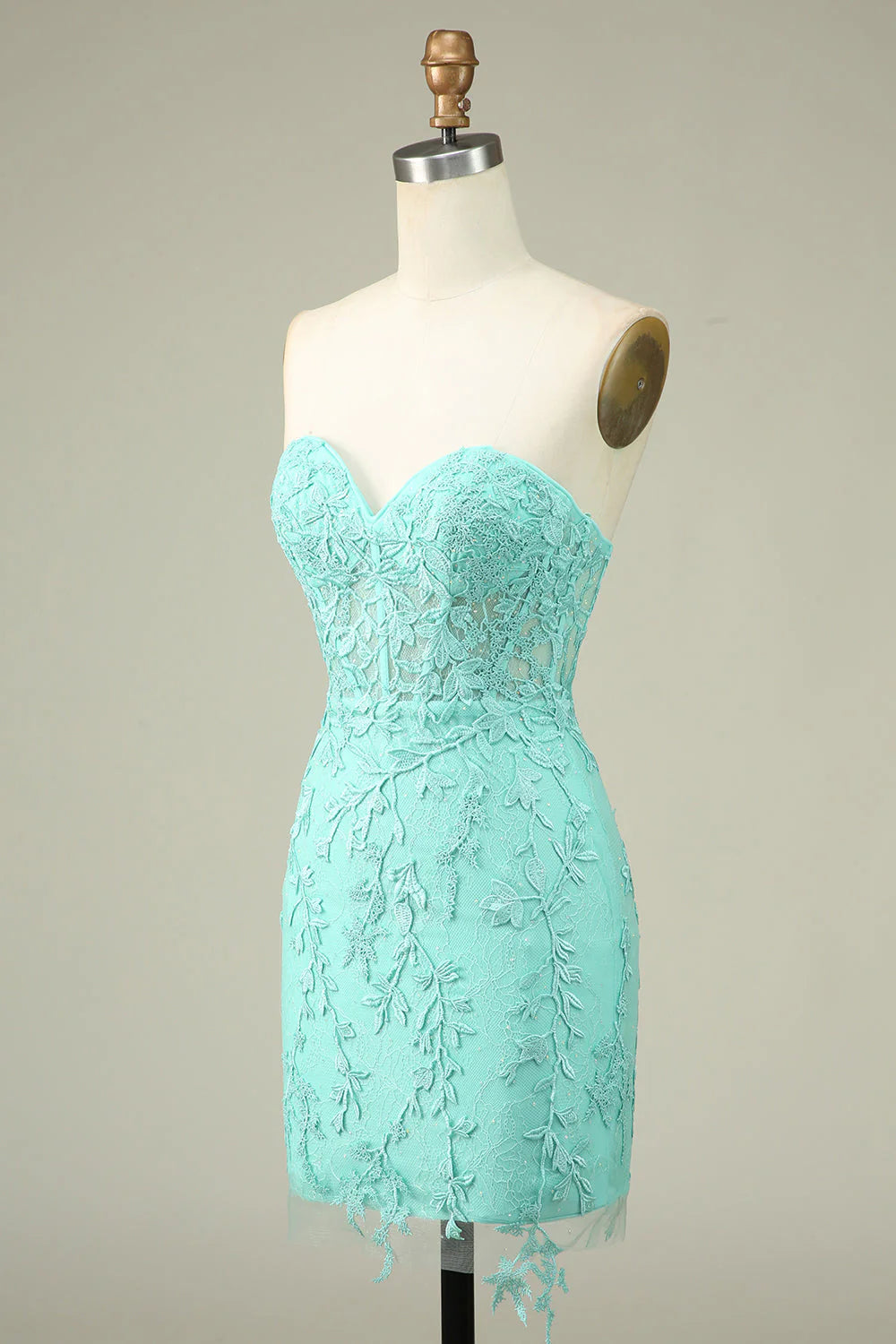 Sleeveless heart-shaped corset short back to school dress with decals