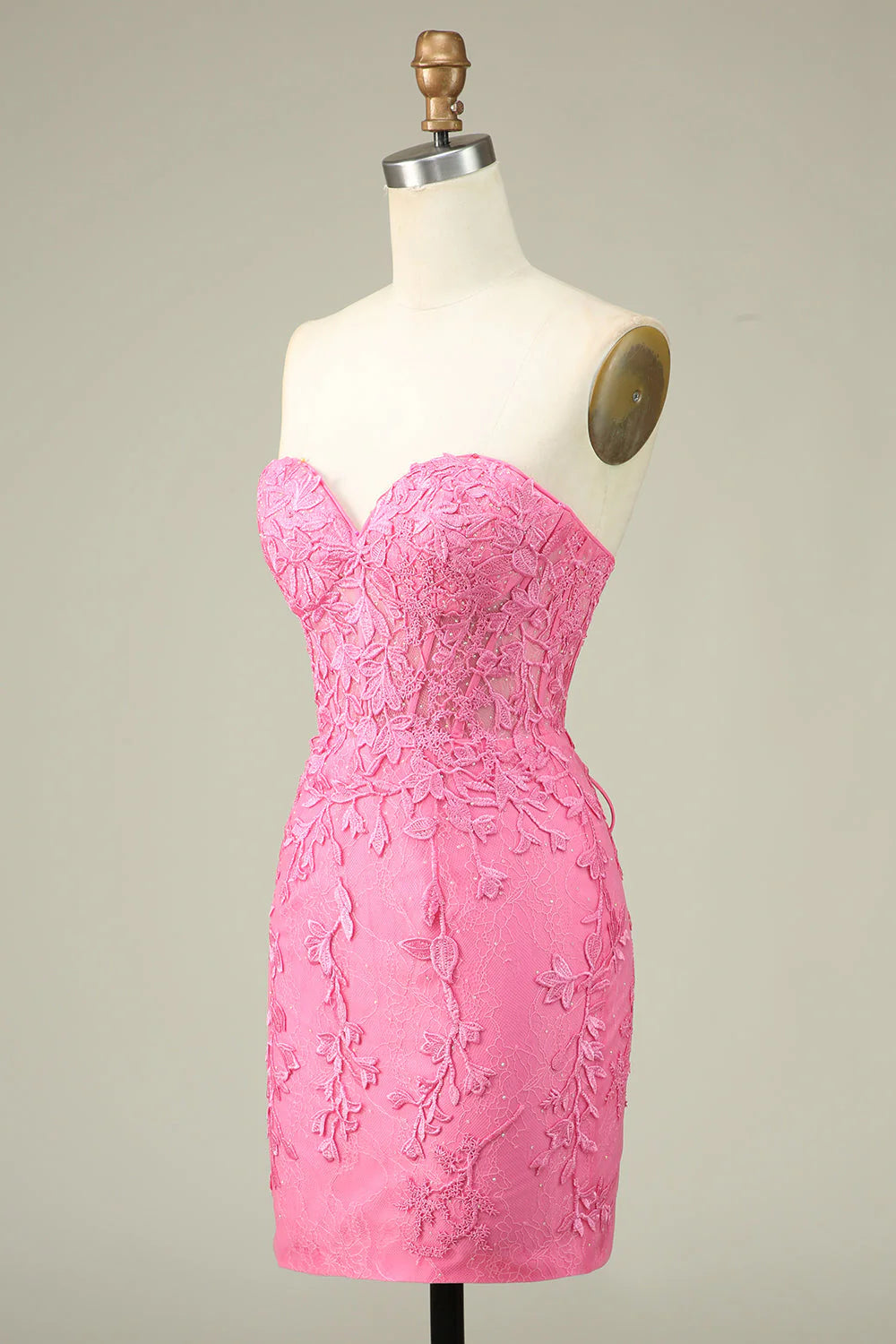 Sleeveless heart-shaped corset short back to school dress with decals