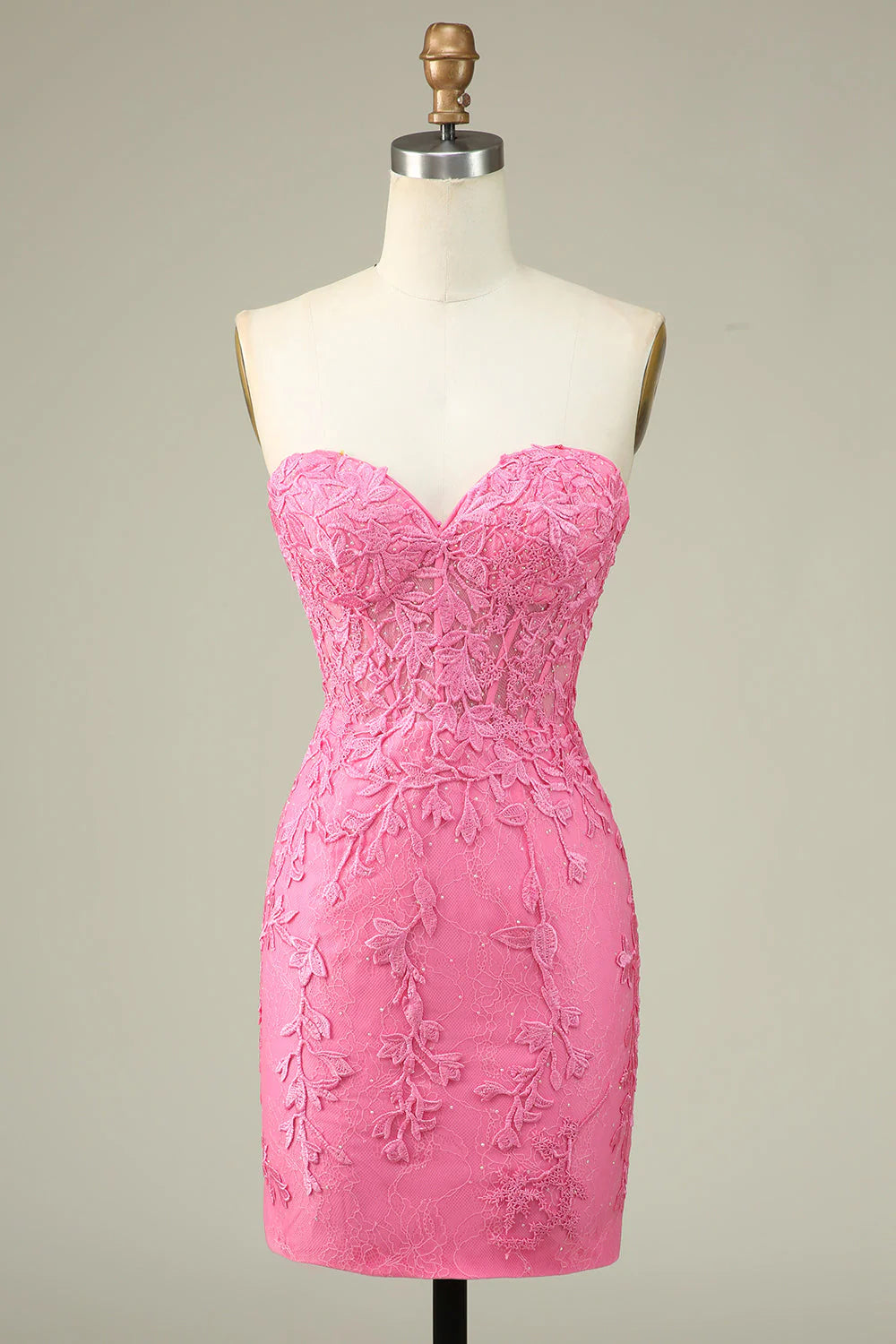 Sleeveless heart-shaped corset short back to school dress with decals