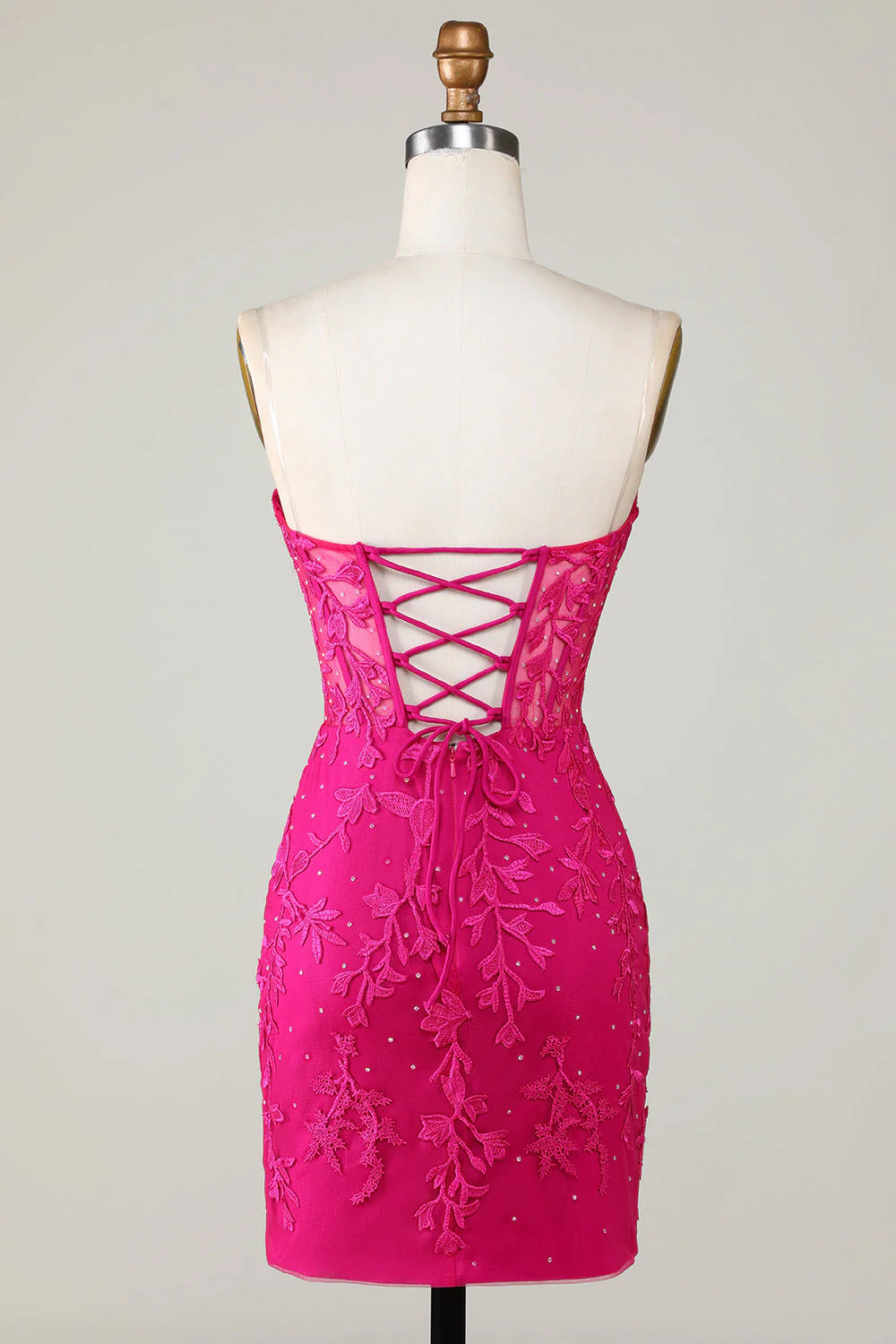 Sleeveless heart-shaped corset short back to school dress with decals