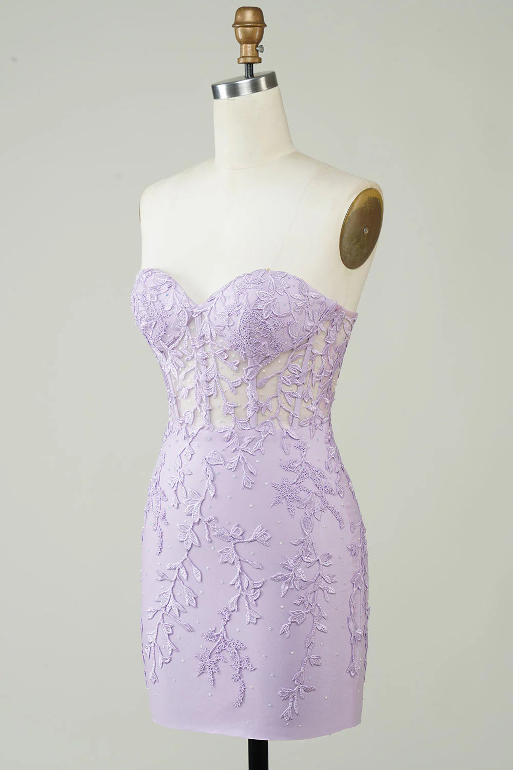 Sleeveless heart-shaped corset short back to school dress with decals
