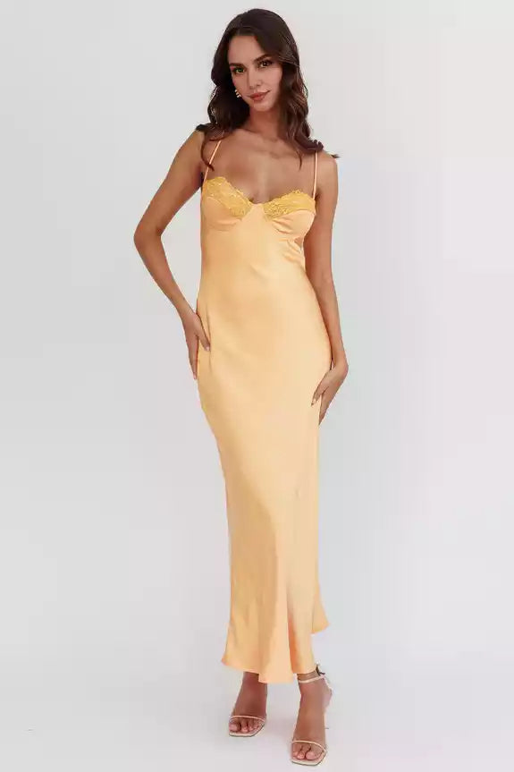 Stunning ultra long adjustable thin shoulder strap with hidden zipper on the back, unlined Bridesmaid Dresses