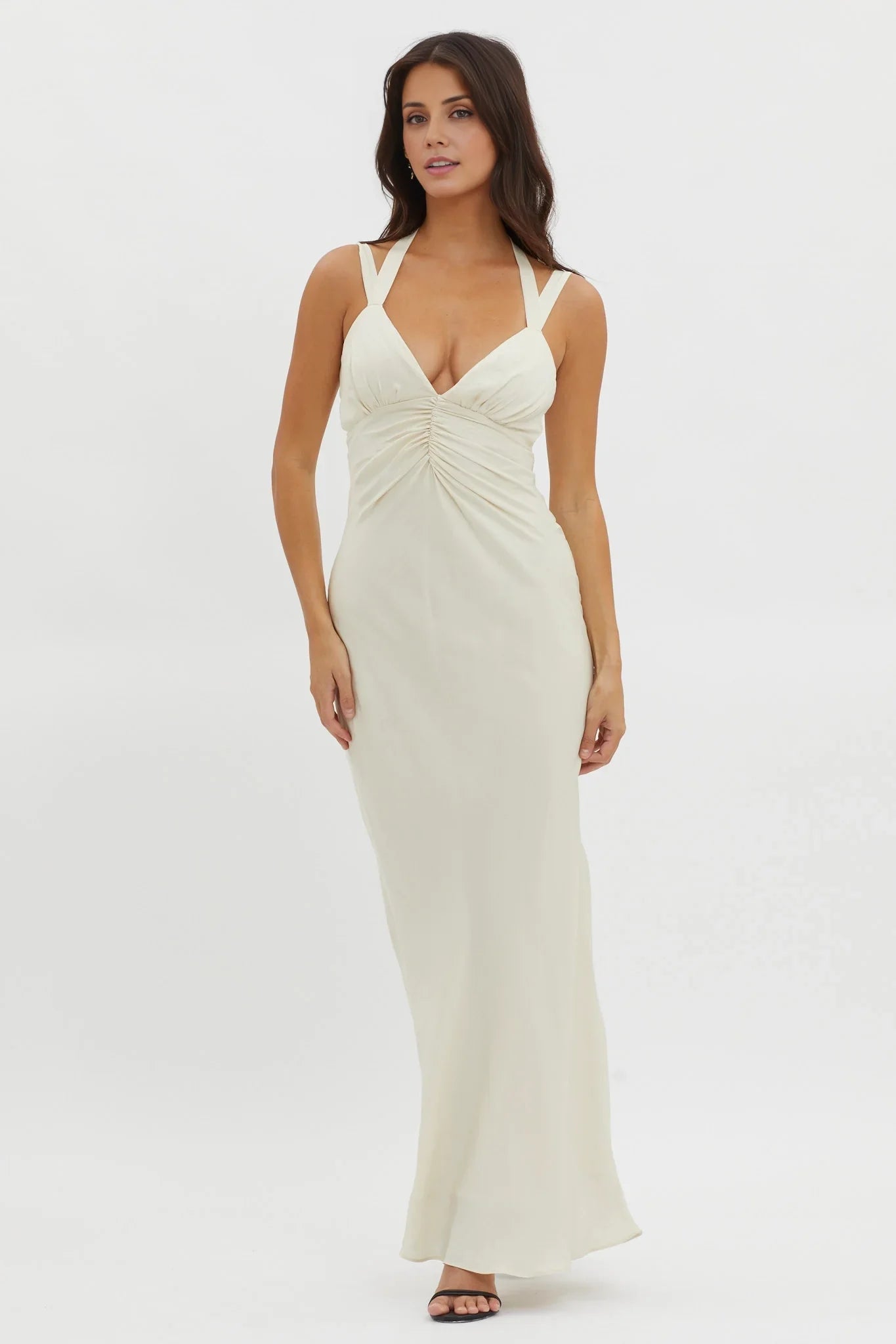 Unique fully lined corset with adjustable shoulder straps and zippered back for bridesmaid dresses