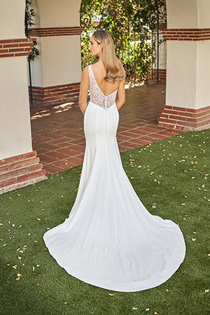 Mermaid single shoulder asymmetric backless and floor length skirt